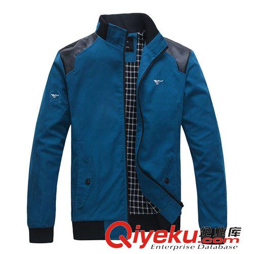 男單衣 廠家2013秋冬季新款品牌男式純色修身商務夾克外套 男單衣團購
