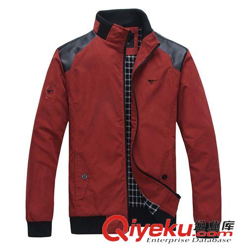男單衣 廠家2013秋冬季新款品牌男式純色修身商務夾克外套 男單衣團購