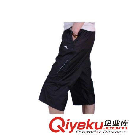 男單褲 男七分褲2014夏季新款 運(yùn)動梭織休閑七分褲潮男裝 男修身款7分褲