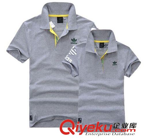 女T恤 2014裝短袖T恤情侶裝時尚運動休閑修身翻領短袖T恤實體店一件代發