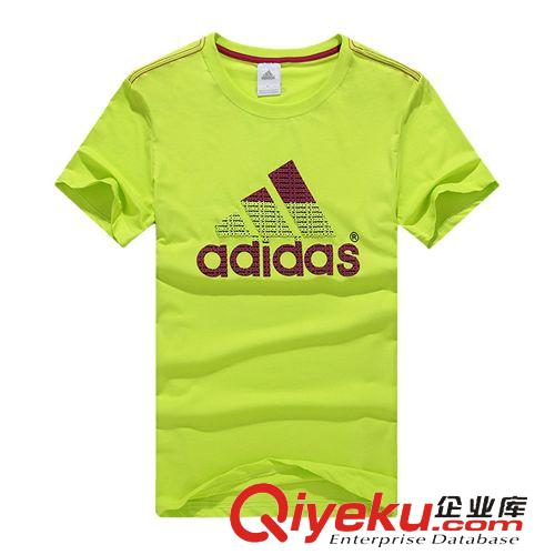 女T恤 新款夏季情侶運動套裝男女短袖T恤運動服情侶休閑套裝訓練服批發