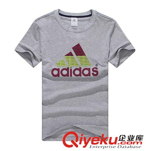 女T恤 新款夏季情侶運動套裝男女短袖T恤運動服情侶休閑套裝訓練服批發