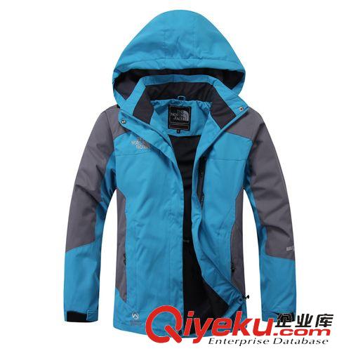女沖鋒衣 情侶沖鋒衣廠家 男女戶外服運動休閑服 可脫卸帽開衫外套沖鋒衣女