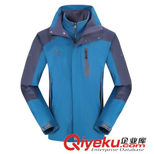 女沖鋒衣 戶外沖鋒衣男女兩件套三合一情侶沖鋒衣zp潮 旅游必備防風保暖