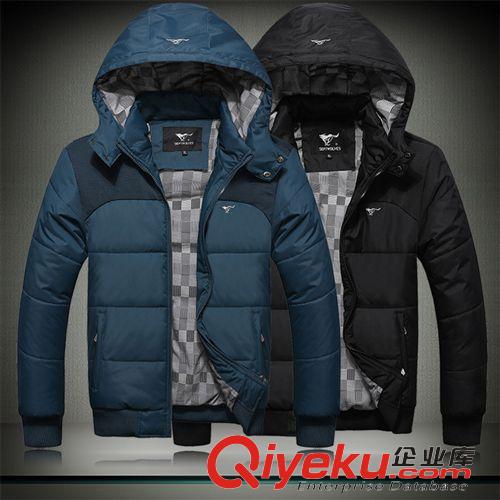男棉衣 男士棉衣休閑保暖抗寒運動服可脫卸帽棉服冬裝大碼加厚 棉衣男