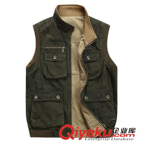 馬夾 2014新品afs jeep/吉普馬甲批發 男式休閑攝影馬夾釣魚男裝馬甲