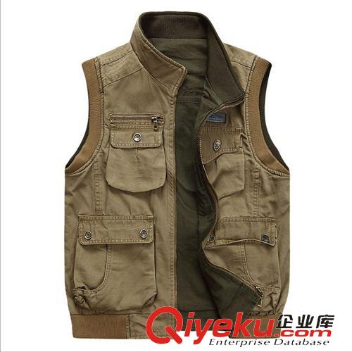 馬夾 2014新品afs jeep/吉普馬甲批發(fā) 男式休閑攝影馬夾釣魚男裝馬甲