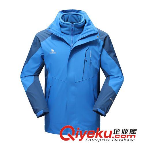 沖鋒衣 沖鋒衣情侶款防雨透氣保暖耐磨戶外服 兩件套三合一男女款沖鋒衣