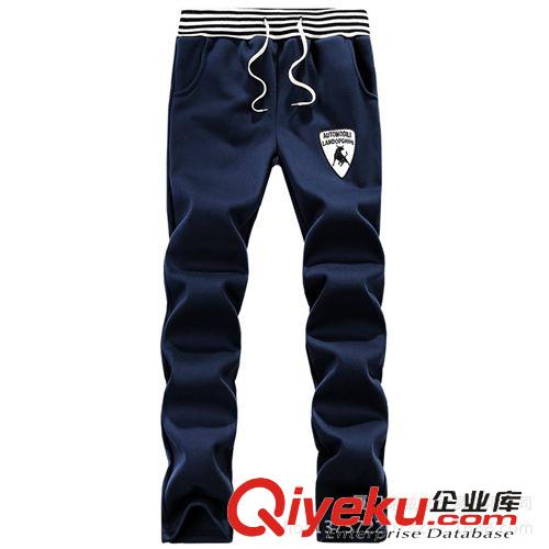 休閑長褲 2014秋季新品休閑男裝潮休閑褲男士大碼衛(wèi)褲運(yùn)動(dòng)舒適時(shí)尚長褲批發(fā)原始圖片2