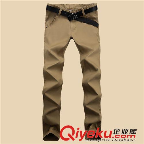 休閑長褲 2014秋冬新品褲子 男士修身小腳休閑褲男加厚休閑褲男 韓版長褲