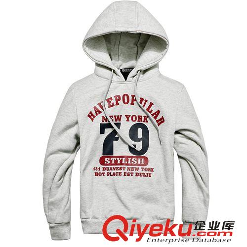 衛(wèi)衣 時尚都市男式休閑衛(wèi)衣 連帽純棉加厚男式衛(wèi)衣外套 外貿(mào) 廠家直銷原始圖片2
