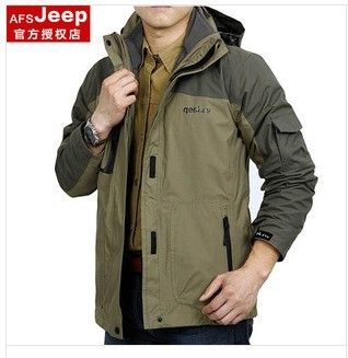 爆版沖鋒衣 2014新款AFSJEEP/戰地吉普沖鋒衣防風防雨廠家直銷3303一件代發原始圖片2