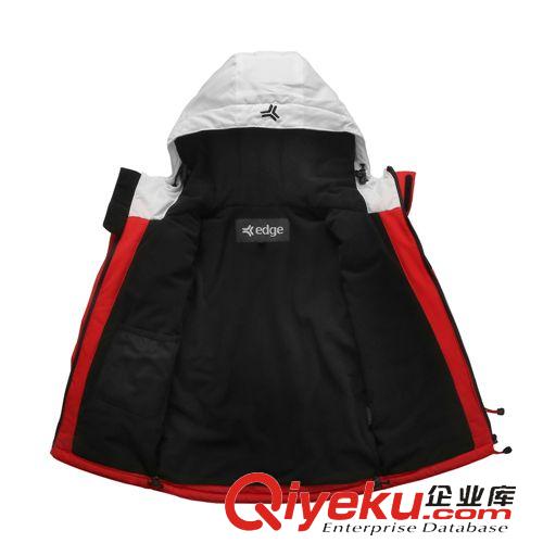兒童系列 EDGE童裝戶外冬款兒童防水透氣保暖加厚 夾棉沖鋒衣滑雪服 棉衣原始圖片2