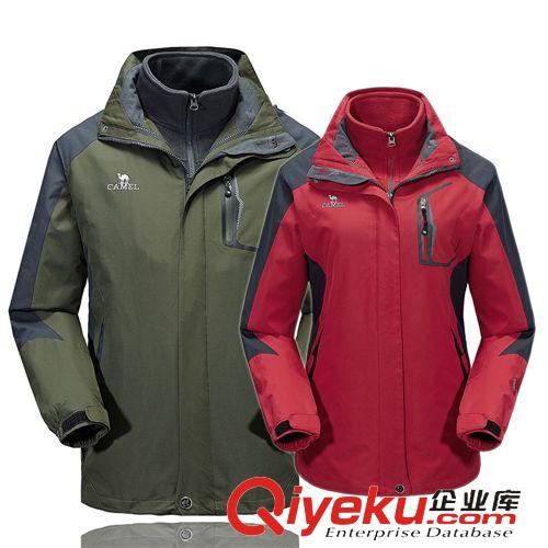 女款戶外服裝 西藏必備男款沖鋒衣三合一加厚保暖抓絨內膽情侶款戶外登山服女士