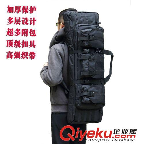 戶外包系列 戶外防水多功能釣魚包加厚保護層多層戰術雙肩包狗包防水耐磨95