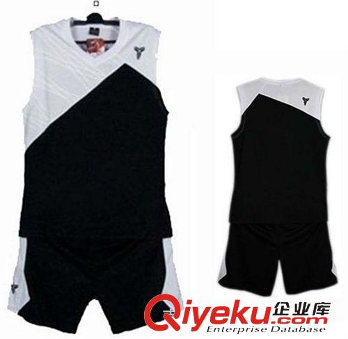 籃球服 并色科比籃球服套裝 籃球衣 籃球訓練隊服 比賽訓練球衣 印字印號
