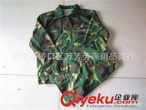 迷彩作訓服、作訓單褲 廠價直銷33面料迷彩服胳膊屁股打補丁叢林林地工人學生軍訓作訓服原始圖片2