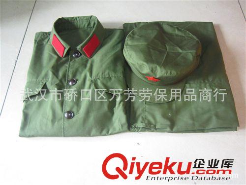 迷彩作訓(xùn)服、作訓(xùn)單褲 批發(fā)懷舊復(fù)古綠色套裝演出攝影服裝