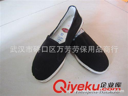 作訓鞋、布鞋 批發zp3519布鞋78式松緊口布單鞋老北京布鞋老人司機爸爸鞋原始圖片2