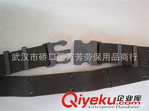 皮帶、錢包 批發(fā)新式編織外腰帶07綠色帆布腰帶迷彩作訓(xùn)服皮帶原始圖片2