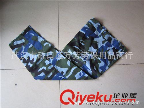 軍訓服裝、鞋帽 廠家大量批發單條學生軍訓迷彩休閑工作訓褲海洋林地夏褲原始圖片2
