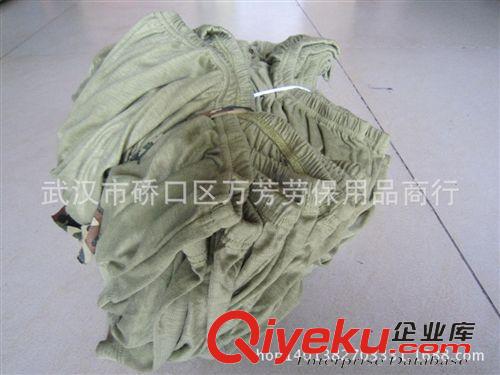 襪子背心內(nèi)衣褲 批發(fā)棉老式軍綠色內(nèi)褲，中老年人平角褲三角褲大布褲衩原始圖片2