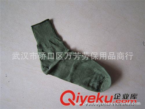 襪子背心內衣褲 批發老式軍綠色棉線襪松口襪適合中老年穿著超耐磨透氣舒適