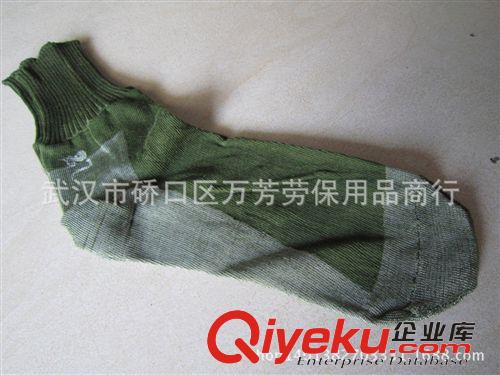 襪子背心內衣褲 批發老式軍綠色松口襪夾層襪底線襪適合中老年穿著超耐磨舒適
