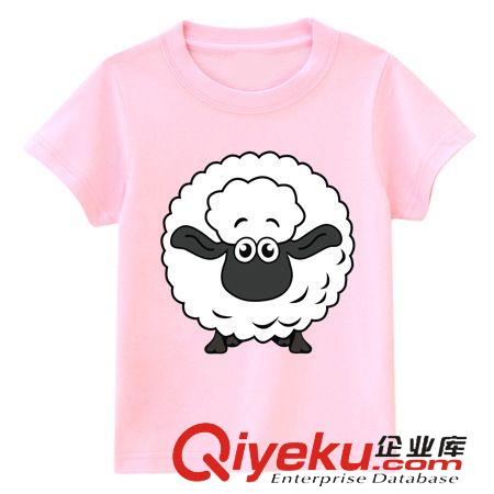 情侶裝 2015夏裝新款羊年本命年賀歲羊情侶裝短袖t恤印花寬松班服好質量原始圖片3