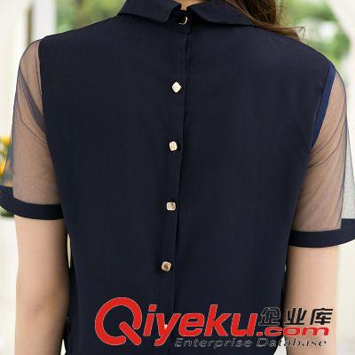 褲套裝 現(xiàn)貨春夏新款女裝歐美時尚長褲連衣褲修身顯瘦雪紡可拆卸連原始圖片2