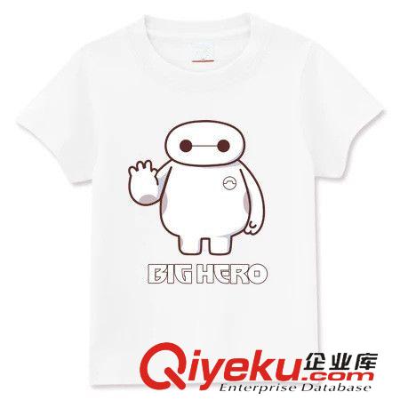 潮流T恤衫 2015夏季新款短袖t恤女 韓版卡通大白超能陸戰(zhàn)隊學生t桖原始圖片3