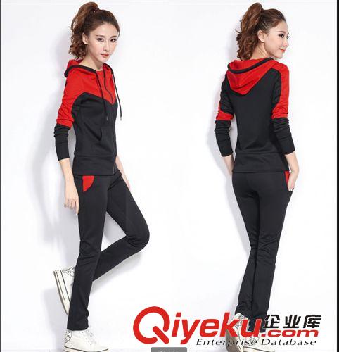 運(yùn)動(dòng)套裝 2015早春裝新款運(yùn)動(dòng)套裝女休閑套裝運(yùn)動(dòng)服套裝原始圖片3