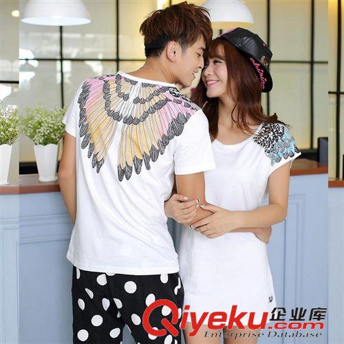 4月6期新品 2015夏季情侶裝新款韓版女裝T恤小背心中長(zhǎng)款連衣裙子班服批發(fā)