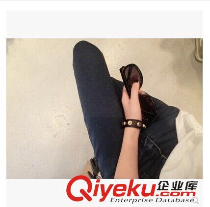 {dj2}定制， 【YESWOMEN】小宜定制 夏裝新款 顯瘦牛仔褲 百搭小腳牛仔褲