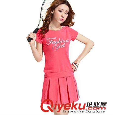 短袖套裝 2015夏新款休閑韓版女裝二件套短褲時(shí)尚運(yùn)動(dòng)服女士運(yùn)動(dòng)套裝