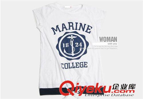 新品速遞 情侶裝夏季新款沙灘裝韓版修身簡約印花情侶裝T恤套裝 爆款 599A原始圖片3