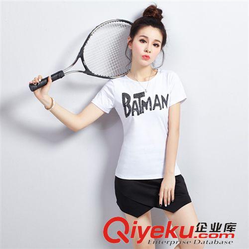 女裝*系列 歐美風時尚女式短袖t恤衫套裝裙褲夏季套裝女 網球服批發女裝509B原始圖片3