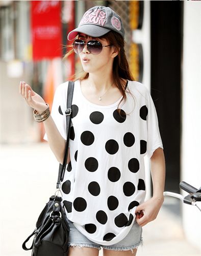 T恤衫 2014夏季女裝大碼韓版潮女莫代爾印花短袖T恤女原始圖片2