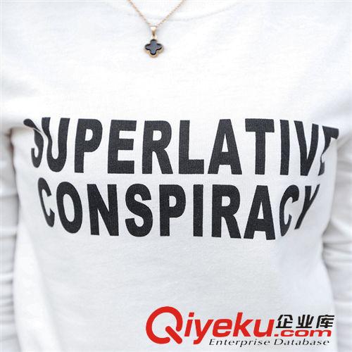 情侶裝 2015情侶裝春裝新款長袖T恤韓版修身T恤學生班服潮廠家批發代發