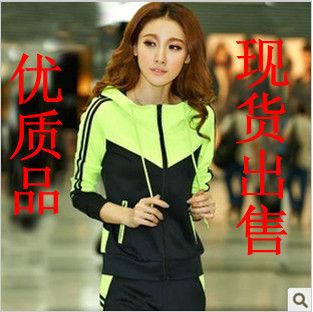 休閑 運動套裝系列 秋裝新款韓版時尚休閑套裝秋 運動服女套裝 運動套裝女