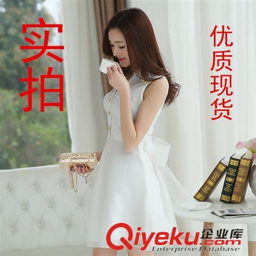 裙子 女裝貨源一件代發(fā)2015春裝新款氣質(zhì)修身蕾絲雪紡連衣裙韓版襯衫裙