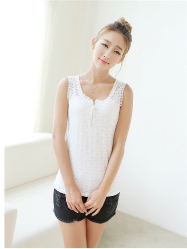 4月新款{dy}波 2015新款蕾絲打底背心女春裝新款韓版顯瘦大碼修身吊帶潮原始圖片3