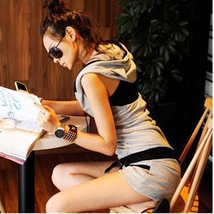 套裝系列 2015夏季女裝新款歐洲站小香風(fēng)兩件套時(shí)尚休閑套裝女