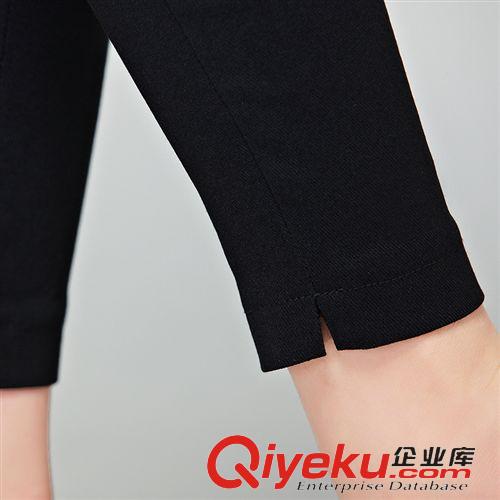 鉛筆褲、小腳褲 2015實(shí)拍新春女裝顯瘦外穿鉛筆褲打底褲大碼女士小腳長褲子原始圖片3