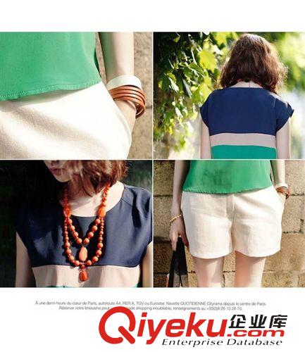 半身裙 2015夏季新款超清爽白色短褲原始圖片3