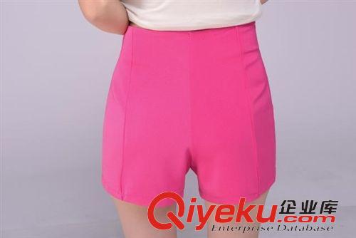 女褲 2015夏季新款高腰闊腿短褲A字短褲女休閑裙褲顯瘦大碼廠家直銷原始圖片2
