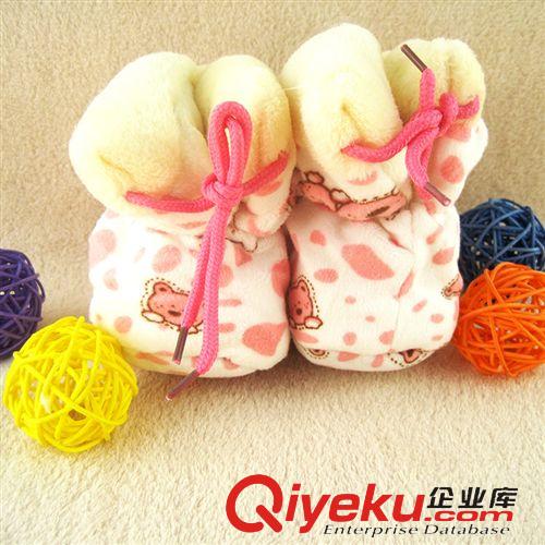 新款上市！  嬰幼兒雪地棉靴 2014新款 動物頭加厚中筒寶寶高幫棉鞋 帶絨 熱銷原始圖片2