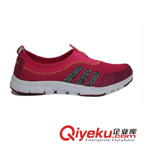 女鞋 2014新款女式網(wǎng)面透氣防滑一腳蹬懶人鞋女潮流網(wǎng)布運動休閑鞋批發(fā)原始圖片3