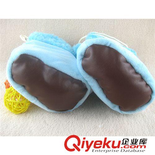 童鞋、寶寶鞋 珊瑚絨動物頭寶寶高筒棉靴 后帶品牌雪地棉靴原始圖片3