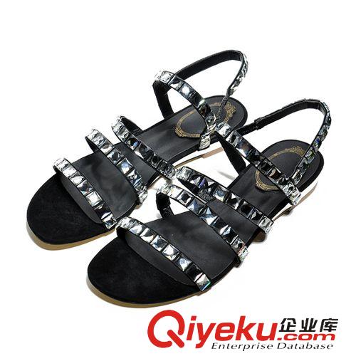五月上旬新款 {zx1}款羊皮水鉆推薦款最經(jīng)典氣質(zhì)涼鞋 15代購韓國原版明星款女鞋原始圖片2